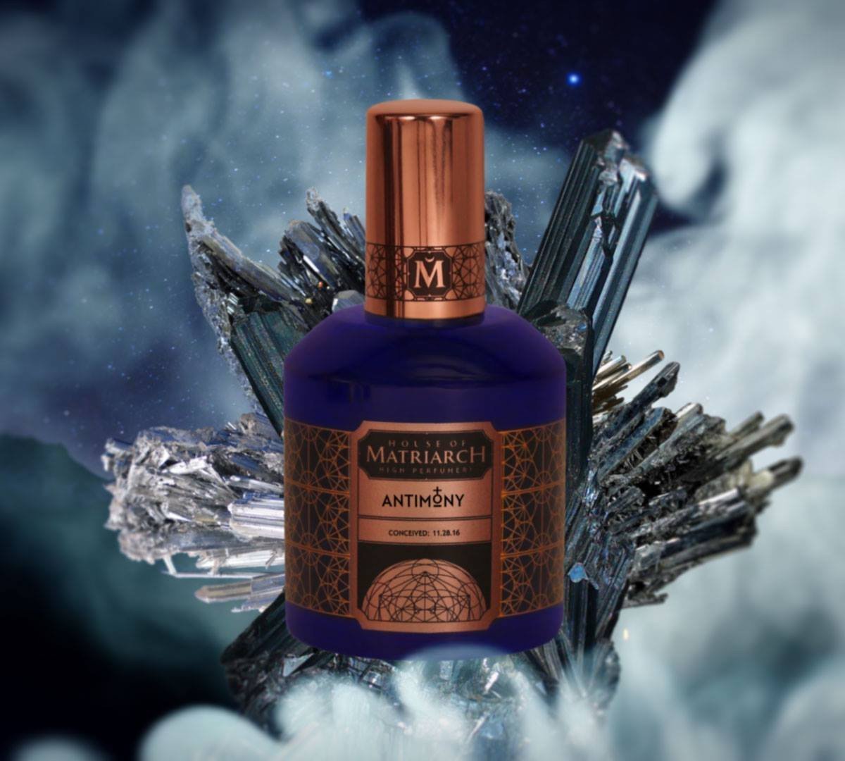 NEW NICHE FRAGRANCE RELEASE: ANTIMONY: THE "SMOKY EYE" OF FRAGRANCE - TALISMANIC PERFUMES