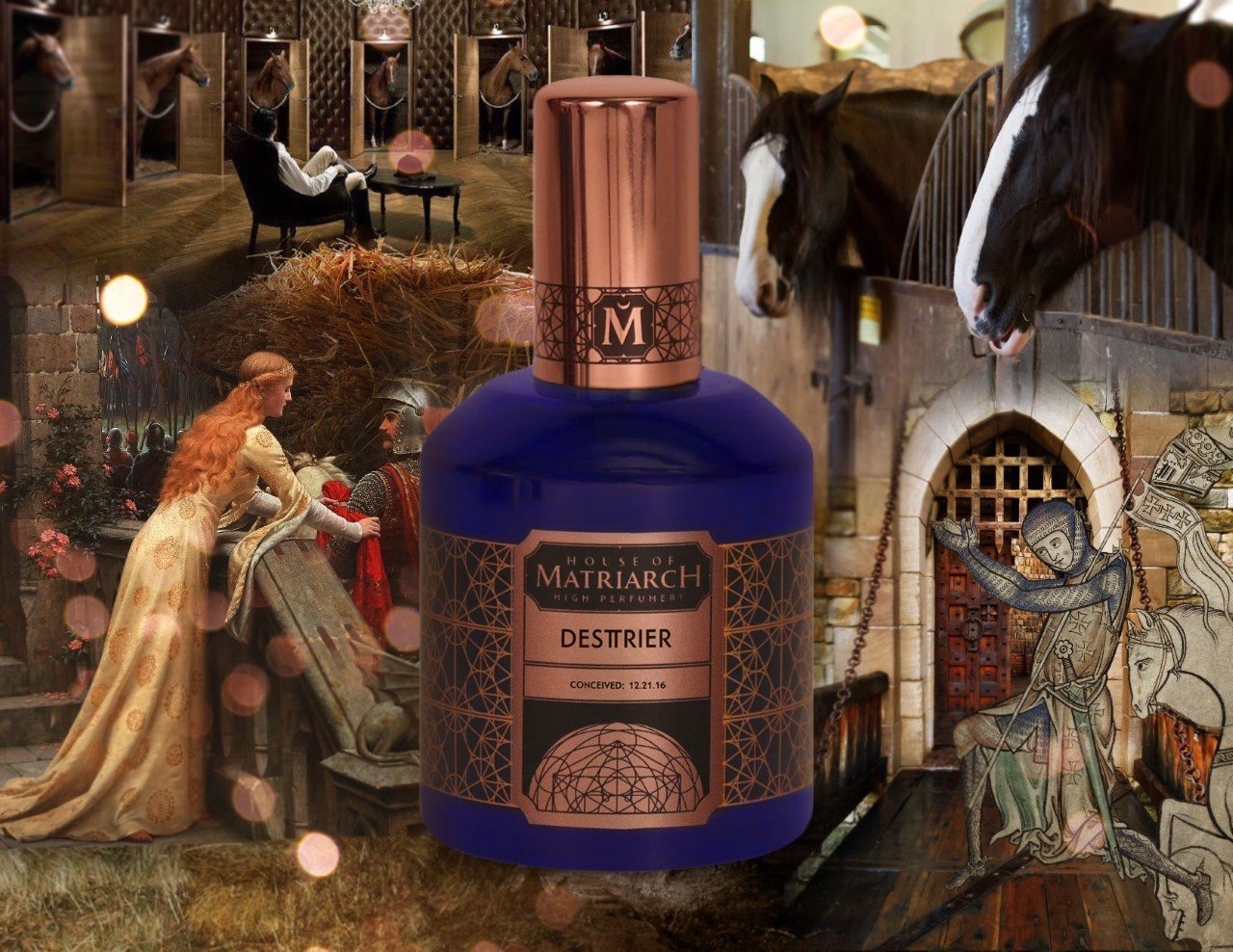 STABLES AND BRAVERY: DESTRIER "THE WAR HORSE" - GAME OF THRONES INSPIRED UNISEX LUXURY FRAGRANCE