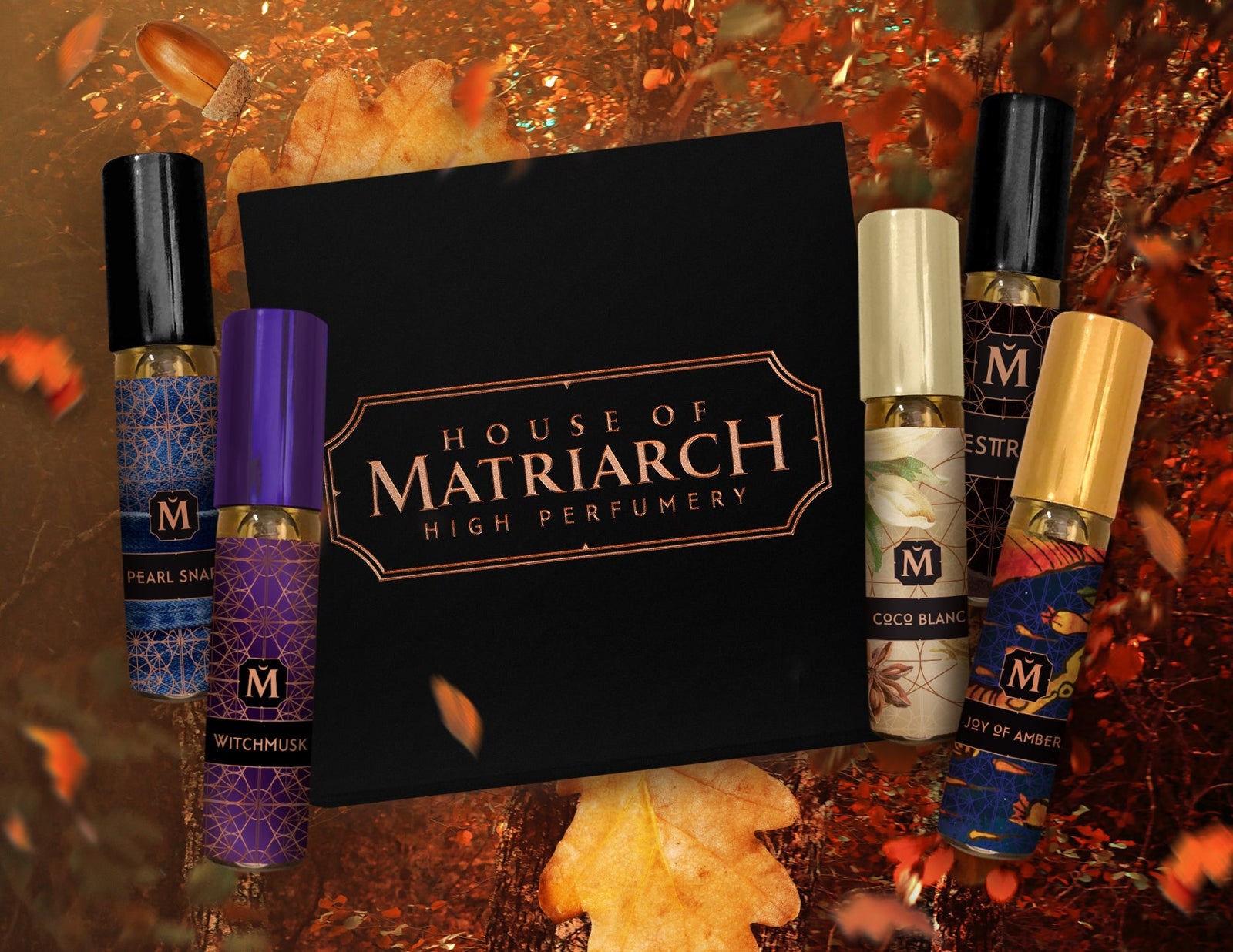 Matriarch Perfumes AUTUMN High Perfumery Discovery Set