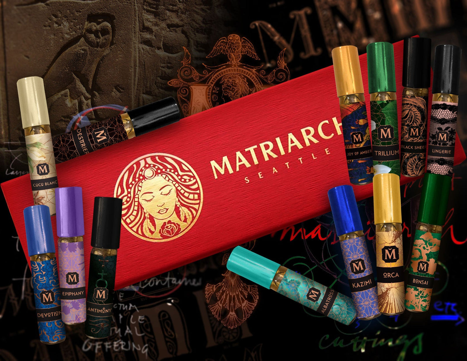 Matriarch Perfumes DELUXE DISCOVERY - Red Heritage Boxed Set