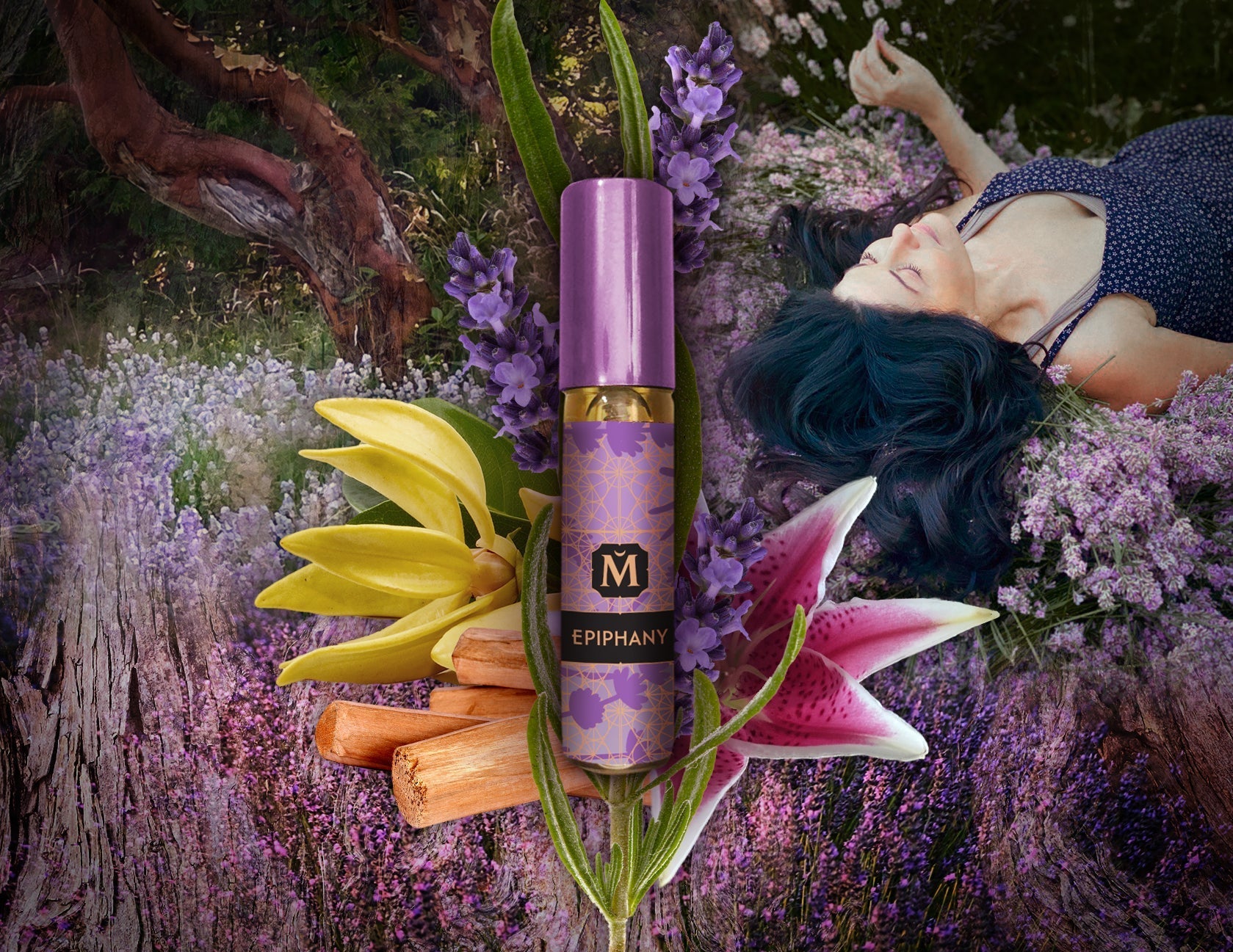 lavender flower perfume EPIPHANY - The Best Lavender Perfume Chypre Artisan Fine Fragrance