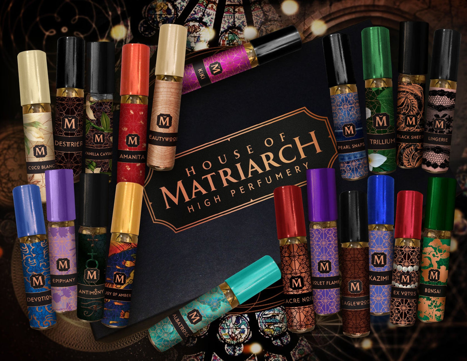 Matriarch Perfumes FULL HOUSE DISCOVERY SET
