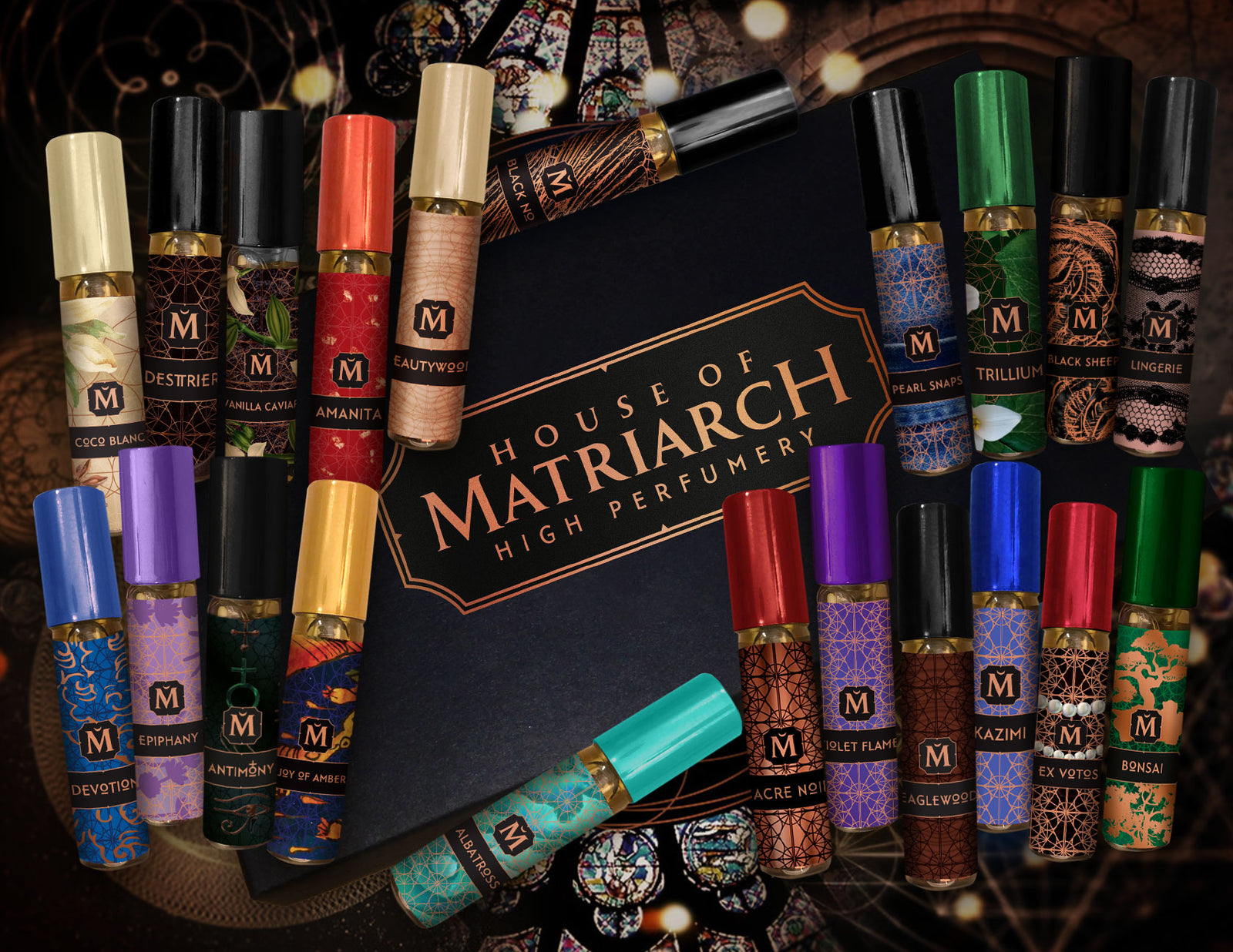 Matriarch Perfumes FULL HOUSE DISCOVERY SET