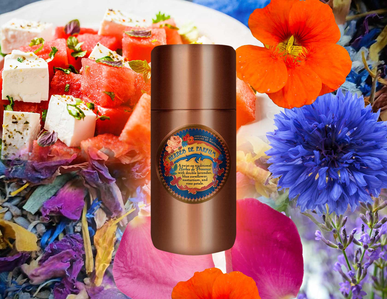 House of Matriarch High Perfumery Herbes de Parfum - 100% Organic Herb & Flower Garnish