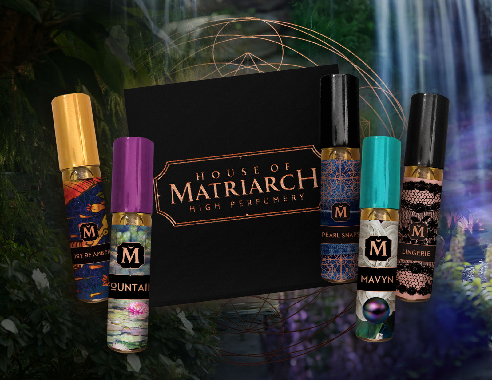House of Matriarch - SEATTLE, WA - Natural, Organic, Vegan, Artisan & Niche High Perfumery NEW RELEASES High Perfumery Discovery Set