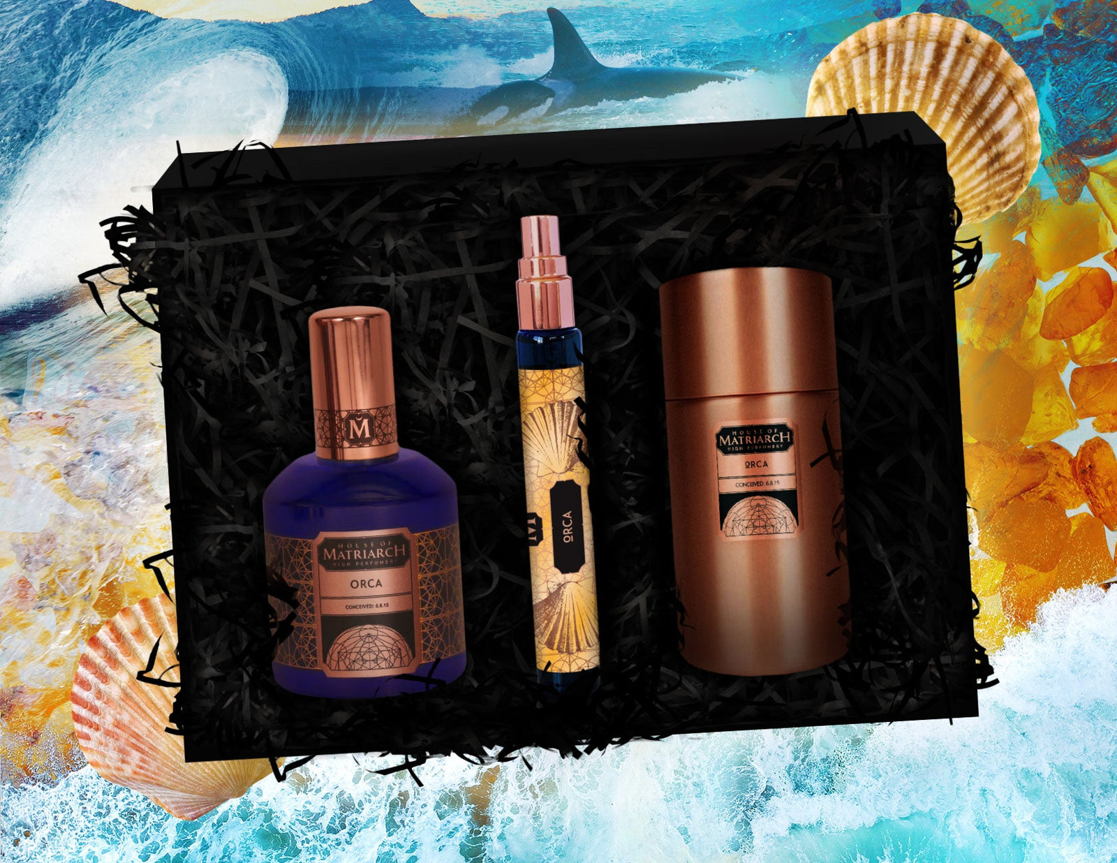 Matriarch Perfumes ORCA - 10 Year Anniversary Set, Vintages 2015 & 2025