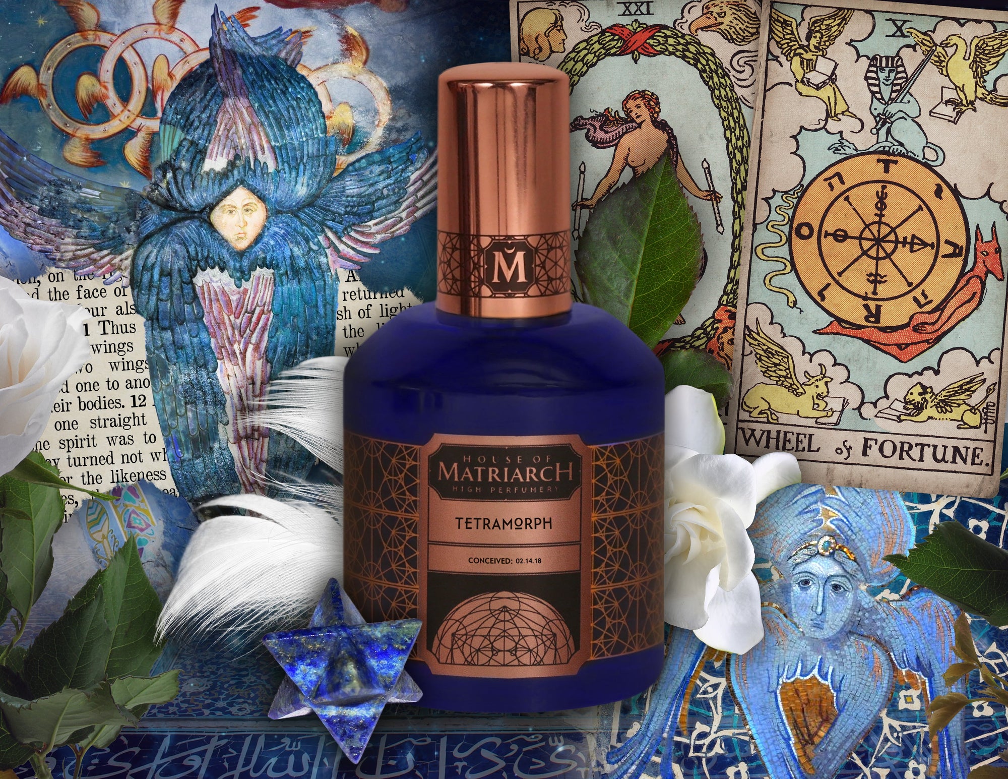 House of Matriarch - SEATTLE, WA - Natural, Organic, Vegan, Artisan & Niche High Perfumery TETRAMORPH - Vintage 2025 Limited Edition Perfume