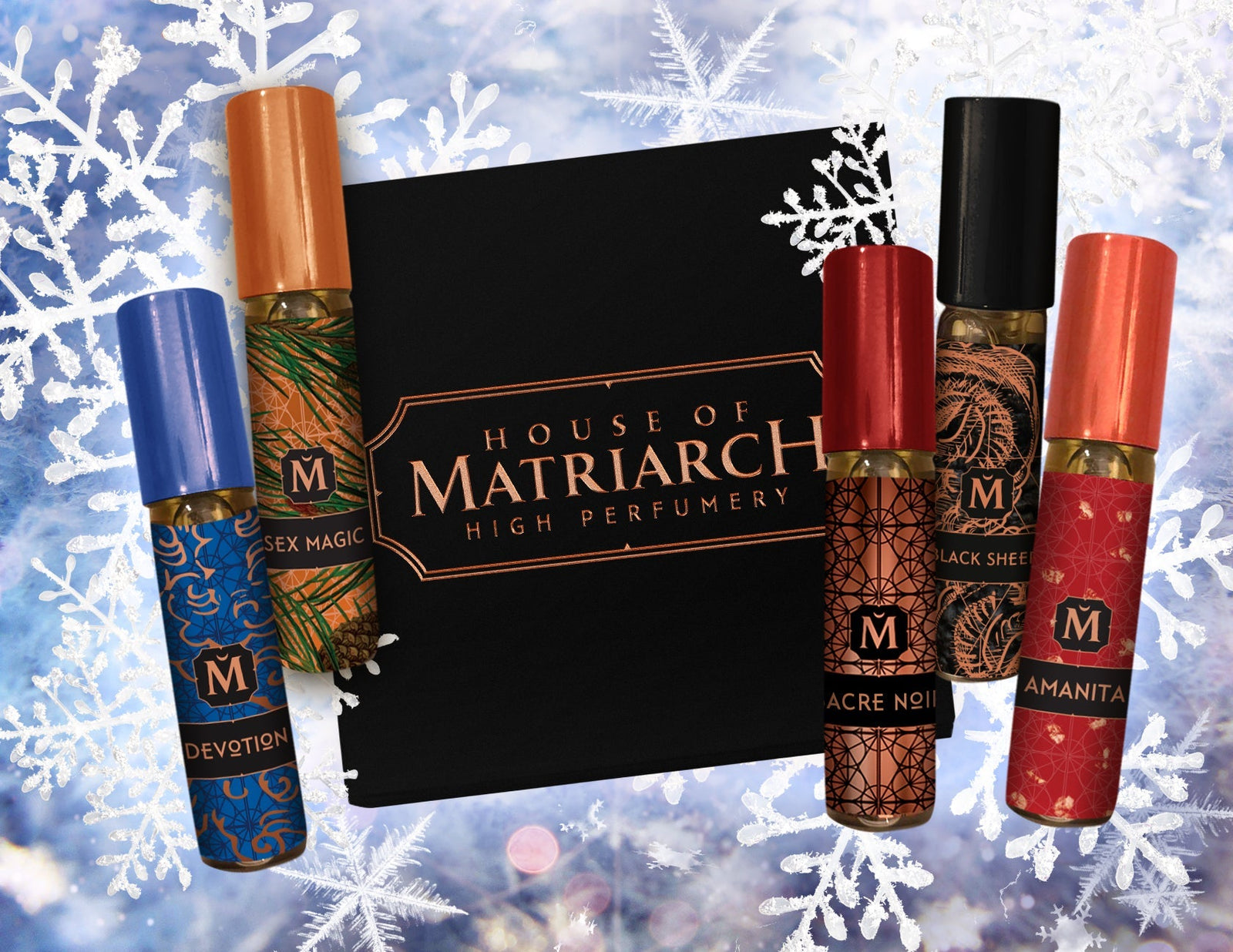 Matriarch Perfumes WINTER High Perfumery Discovery Kit
