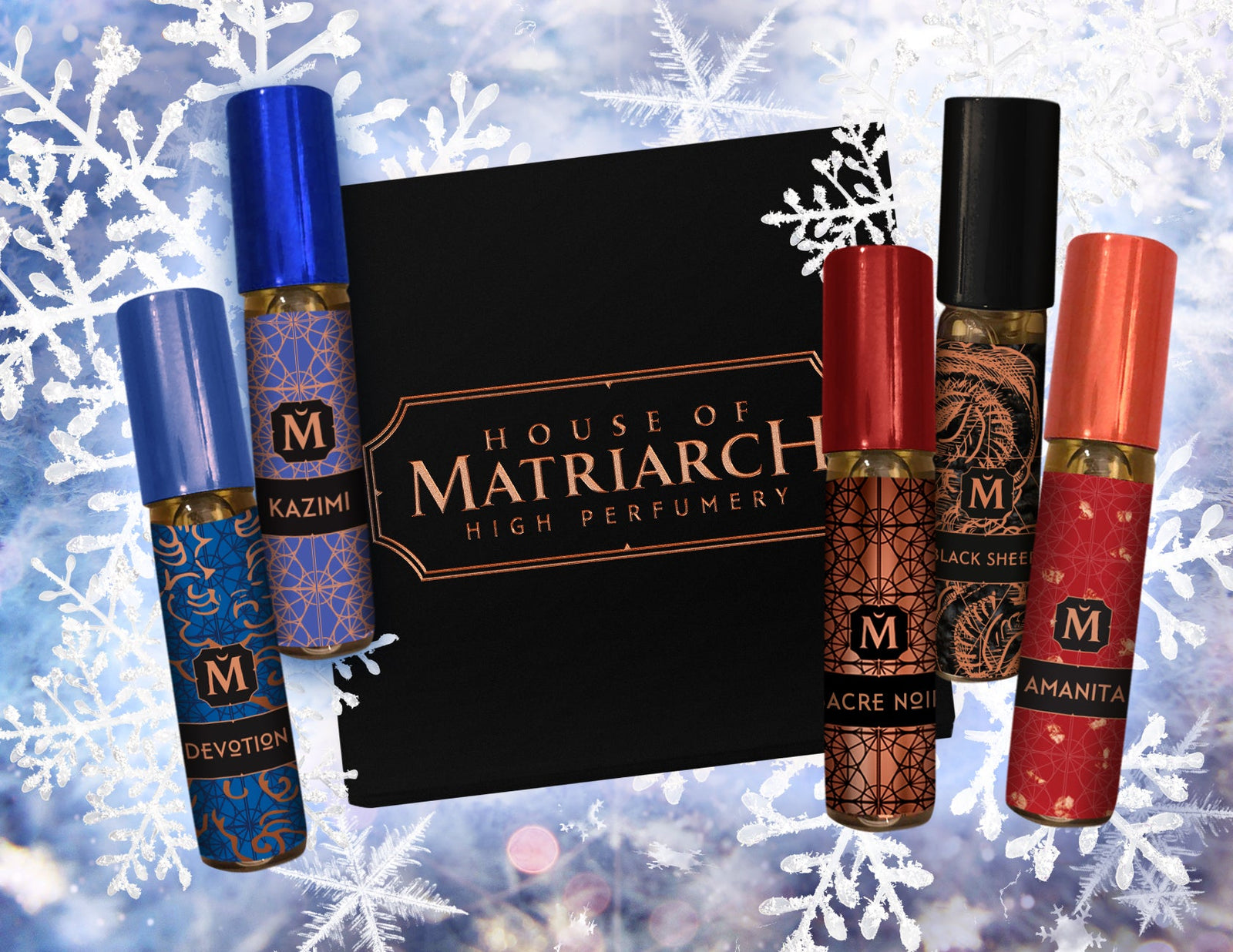 Matriarch Perfumes WINTER High Perfumery Discovery Set