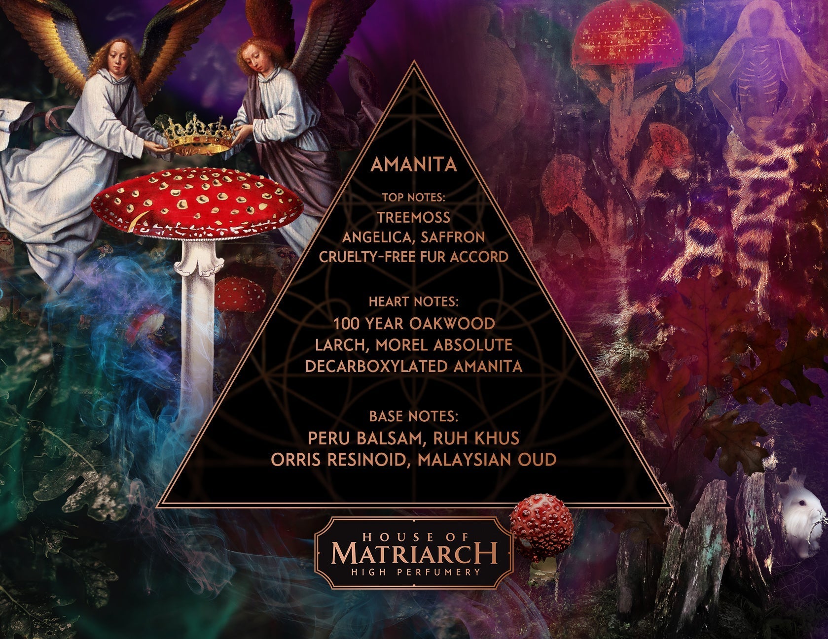 House of Matriarch High Perfumery AMANITA: New High Pefumery Release