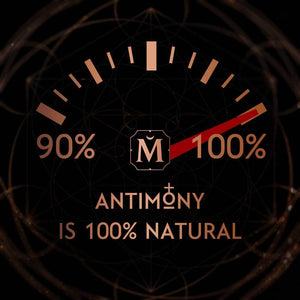 House of Matriarch - SEATTLE, WA - Natural, Organic, Vegan, Artisan & Niche High Perfumery ANTIMONY - 100% Natural Kohl Inspired Incense Perfume: The Smoky Eye in Fragrance Form