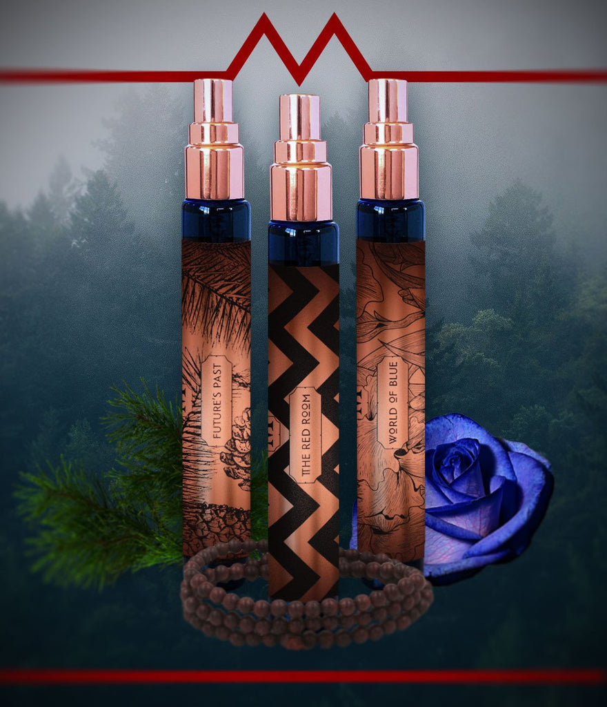 House of Matriarch - Nature is the Ultimate Luxury. High Perfumery by Christi Meshell Official Twin Peaks Fragrance Collection "Wonderful & Strange Liquid Music Trio"