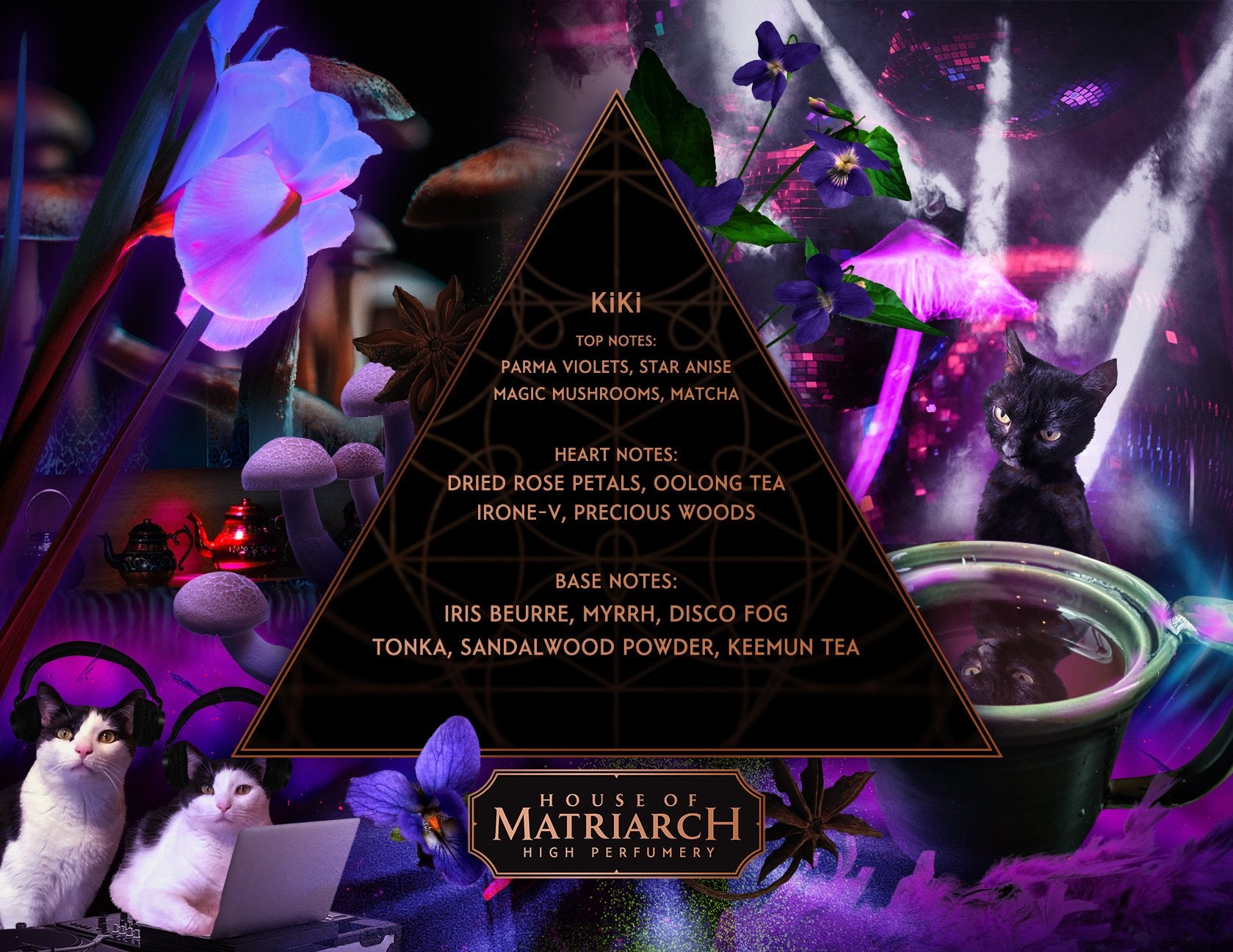 House of Matriarch - SEATTLE, WA - Natural, Organic, Vegan, Artisan & Niche High Perfumery KIKI