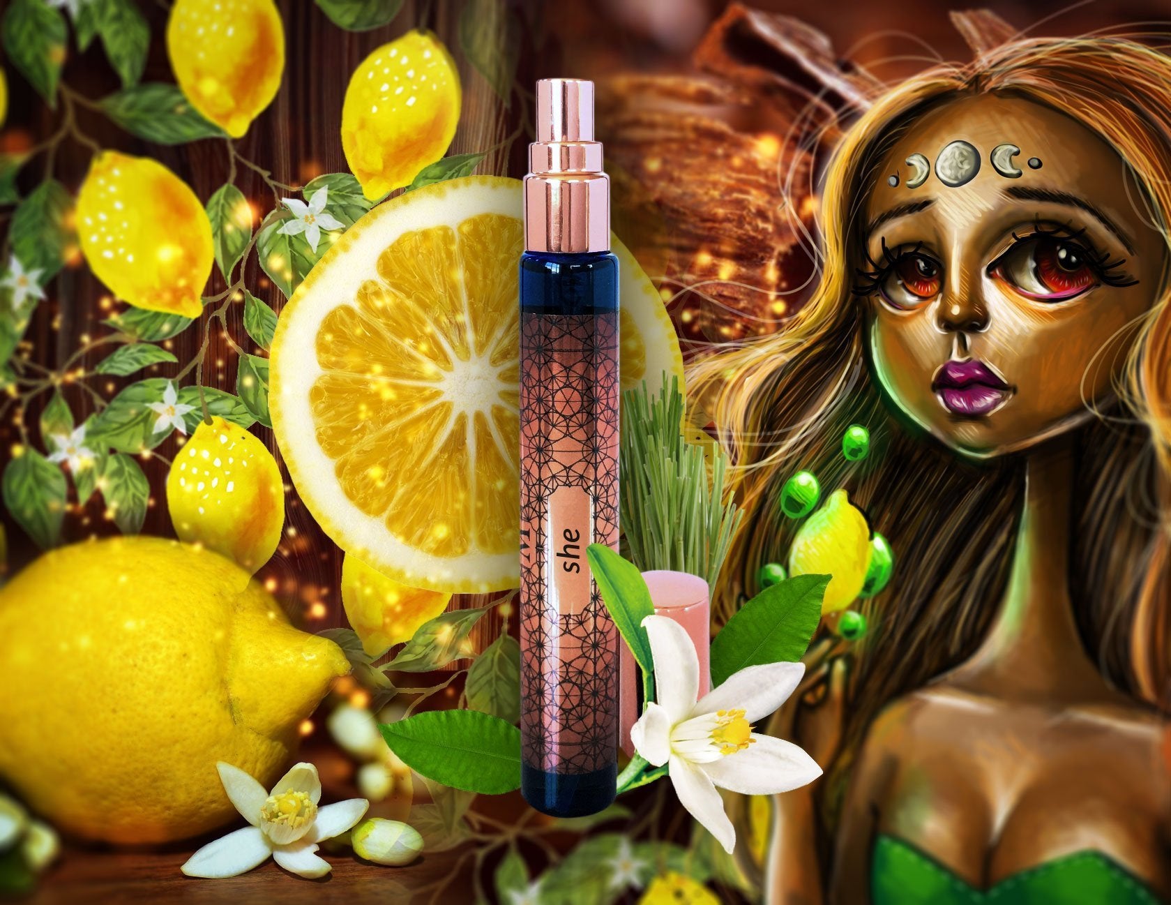 House of Matriarch - SEATTLE, WA - Natural, Organic, Vegan, Artisan & Niche High Perfumery she - Vintage Zanzibari lemongrass and Malaysian Oud Unisex Fragrance