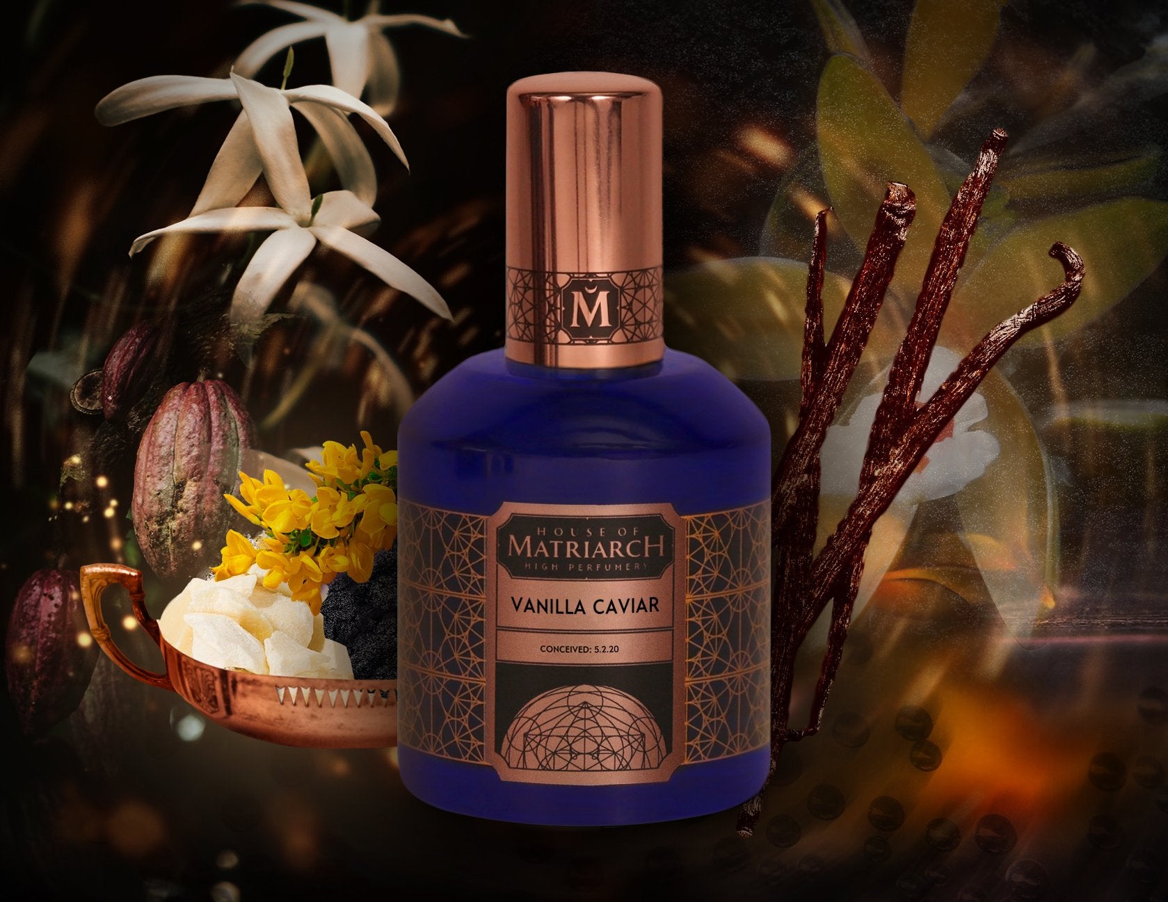 House of Matriarch - SEATTLE, WA - Natural, Organic, Vegan, Artisan & Niche High Perfumery VANILLA CAVIAR - Seeds of Luxury