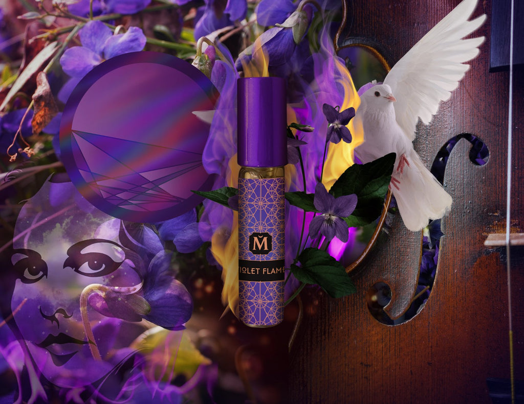 VIOLET FLAME - Natural Violet / Orris Perfume