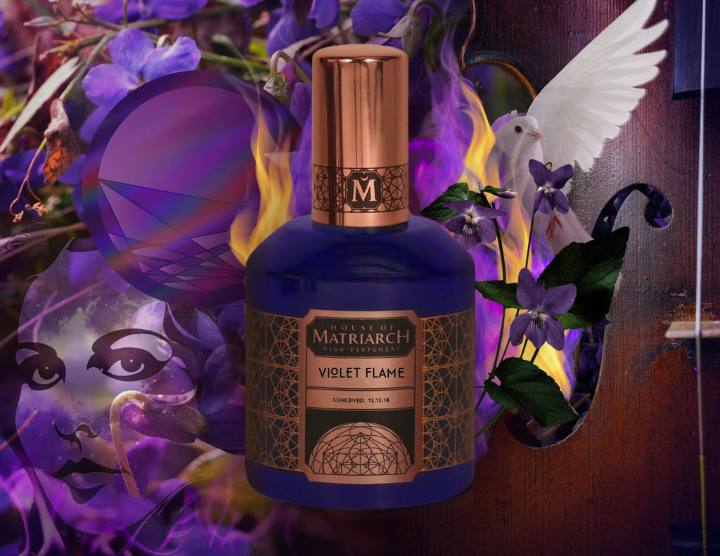 VIOLET FLAME - Natural Violet / Orris Perfume